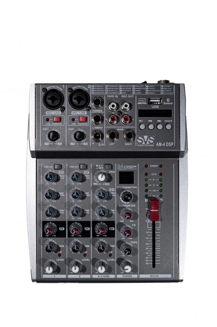 SVS Audiotechnik mixers AM-4 DSP Аналоговый микшерный пульт, 4-канала в Архангельской области