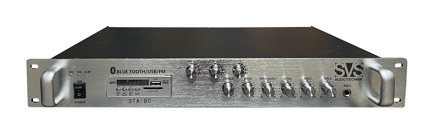 SVS Audiotechnik STA-80 Микшер-усилитель для систем Public Address в Архангельской области